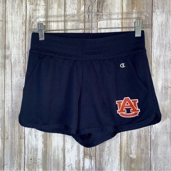 Champion Pants - Champion Auburn Navy Logo Shorts
